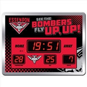 Buy AFL: Essendon - Led Scoreboard Clock