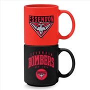Buy AFL: Essendon - Stackable Mugs