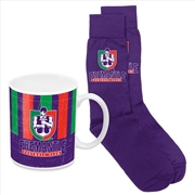 Buy AFL: Fremantle - Heritage Mug & Sock Pk