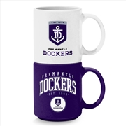 Buy AFL: Fremantle - Stackable Mugs