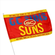 Buy AFL: Gold Coast Suns - Kids Flag
