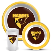 Buy AFL: Hawthorn - 3Pce Dinner Set