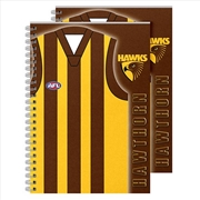 Buy AFL: Hawthorn - Guernsey Notebook 2Pk