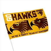 Buy AFL: Hawthorn - Small Supporter Flag