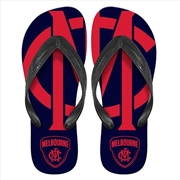 Buy AFL: Melbourne - Thongs - S