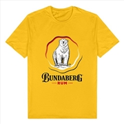 Buy Bundaberg Rum - Bundy Yellow Logo Tee - L