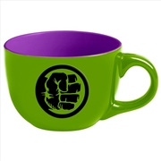 Buy Marvel - Hulk Logo Soup Mug