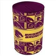 Buy NRL: Broncos - Tin Money Box