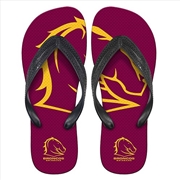 Buy NRL: Broncos - Thongs - S