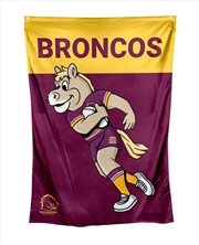 Buy NRL: Broncos - Mascot Wall Flag
