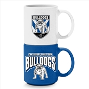 Buy NRL: Bulldogs - Stackable Mugs