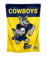 Buy NRL: Cowboys - Mascot Wall Flag