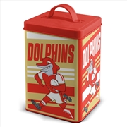 Buy NRL: Dolphins - Storage Cookie Tin