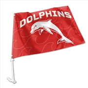 Buy NRL: Dolphins - Car Flag