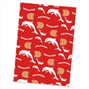Buy NRL: Dolphins - Wrapping Paper