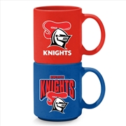 Buy NRL: Knights - Stackable Mugs