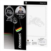 Buy NRL: Panthers - 3 Badge Backing Card