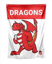 Buy NRL: St George Dragons - Mascot Wall Flag