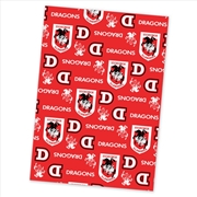 Buy NRL: St George Dragons - Wrapping Paper