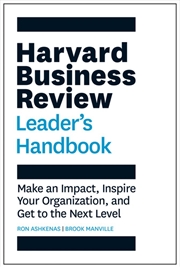 Buy Harvard Business Review Leader's Handbook