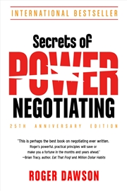 Buy Secrets of Power Negotiating