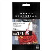 Buy nanoblock - Electric Guitar Red