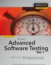 Buy Advanced Software Testing - Vol. 1, 2nd Edition
