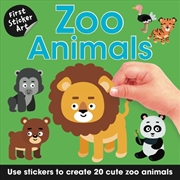 Buy First Sticker Art: Zoo Animals