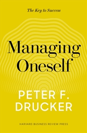 Buy Managing Oneself