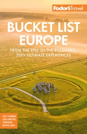 Buy Bucket List Europe