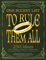 Buy One Bucket List to Rule Them All