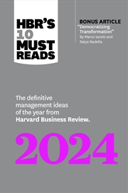 Buy HBR's 10 Must Reads 2024
