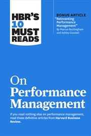 Buy HBR's 10 Must Reads on Performance Management