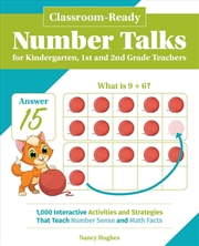 Buy Classroom-Ready Number Talks for Kindergarten, First and Second Grade Teachers