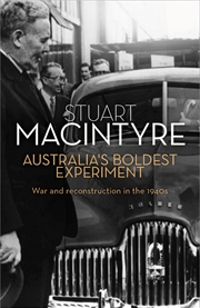 Buy Australia's Boldest Experiment