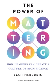 Buy The Power of Mattering