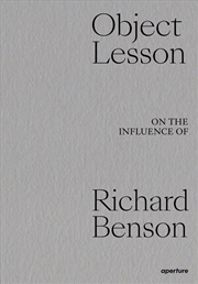 Buy Object Lesson: On the Influence of Richard Benson