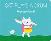 Buy Cat Plays a Drum