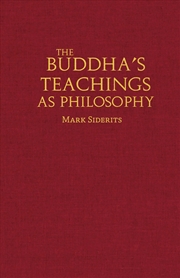 Buy The Buddha's Teachings As Philosophy