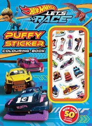 Buy Hot Wheels Let's Race: Puffy Sticker Colouring Book (Mattel)