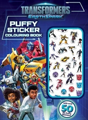 Buy Transformers Earthspark: Puffy Sticker Colouring Book (Hasbro)