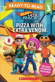 Buy Hot Wheels: Pizza With Extra Venom - Ready-to-Read Level 3 (Mattel)