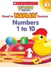 Buy Numbers 1 to 10 K1 (Learning Express: NAPLAN)