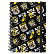 Buy AFL - Richmond Hard Cover Notebook