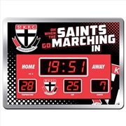 Buy AFL - St Kilda Led Scoreboard Clock