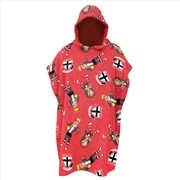 Buy AFL - St Kilda Youth Hooded Beach Towel