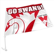 Buy AFL - Sydney Swans Car Flag