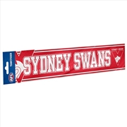 Buy AFL - Sydney Swans Bumper Sticker