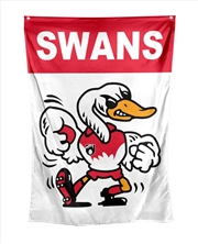 Buy AFL - Sydney Swans Retro Wall Flag