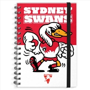 Buy AFL - Sydney Swans Hard Cover Notebook